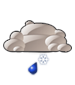 Cloudy with light sleet Cloudy with light sleet